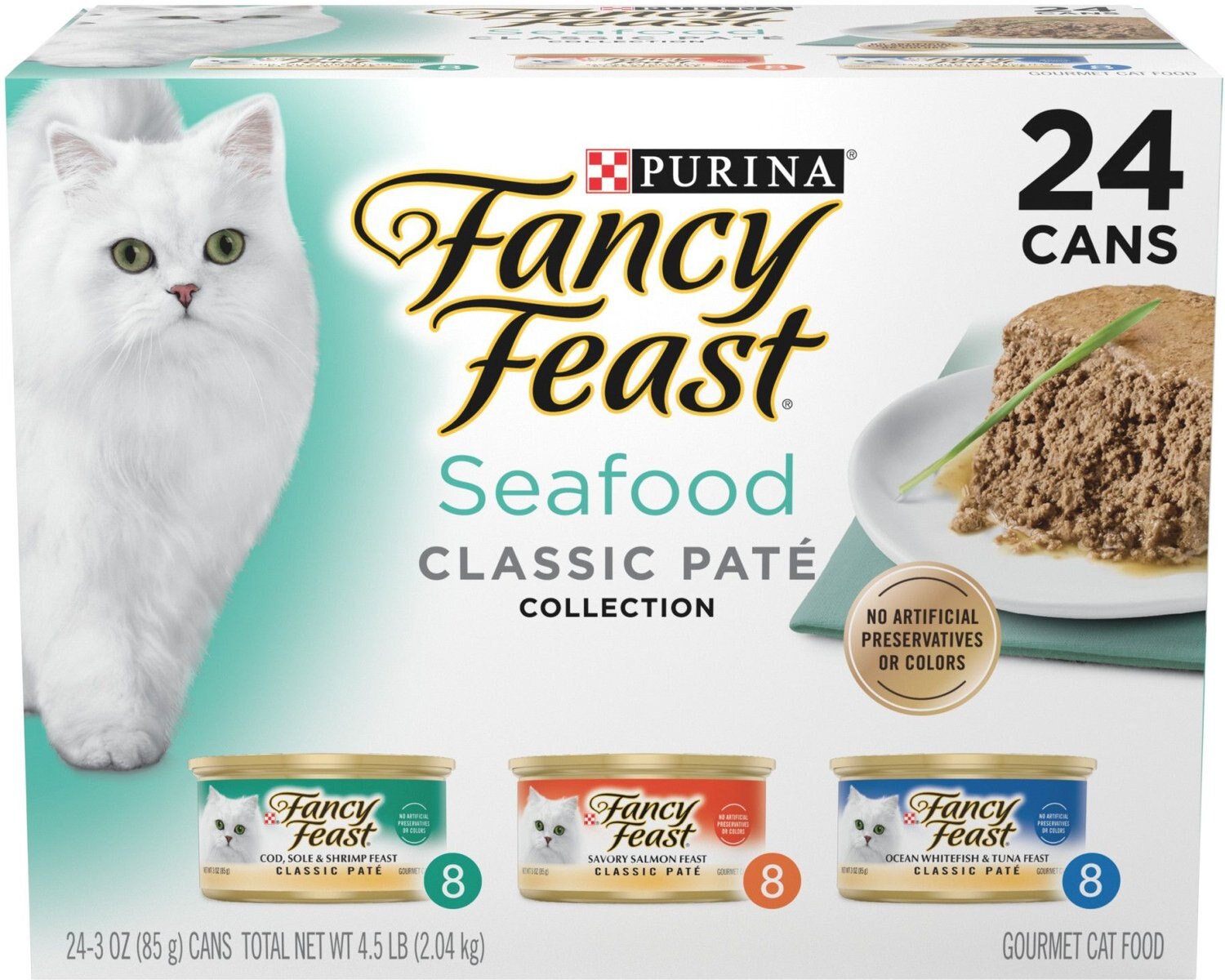 FANCY FEAST Classic Seafood Feast 