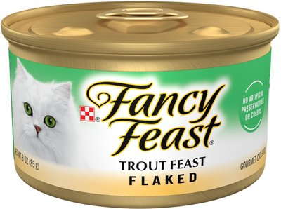 Fancy Feast Flaked Trout Feast Canned Cat Food, slide 1 of 1