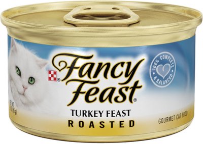 Fancy Feast Roasted Turkey Feast Canned Cat Food, slide 1 of 1