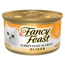 Fancy Feast Sliced Turkey Feast in Gravy Canned Cat Food, 3-oz, case of 24