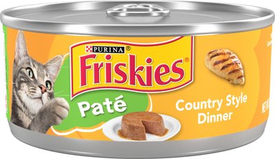 Friskies Classic Pate Country Style Dinner Canned Cat Food, slide 1 of 1