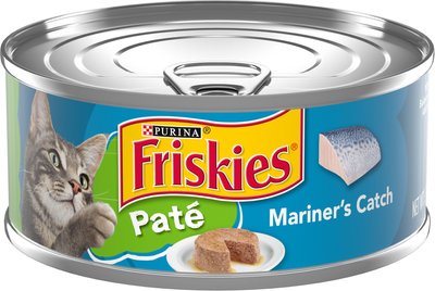 Friskies Classic Pate Mariner's Catch Canned Cat Food, slide 1 of 1