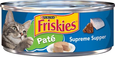 Friskies Classic Pate Supreme Supper Canned Cat Food, slide 1 of 1