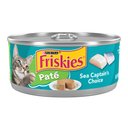 Friskies Classic Pate Sea Captain's Choice Canned Cat Food, 5.5-oz, case of 24
