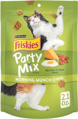 Friskies Party Mix Crunch Morning Munch Cat Treats, slide 1 of 1