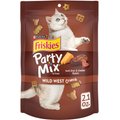Friskies Party Mix Crunch Wild West Cat Treats, 2.1-oz bag