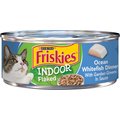 Friskies Indoor Flaked Ocean Whitefish Dinner Canned Cat Food, 5.5-oz, case of 24