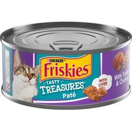 Friskies Tasty Treasures Pate Liver, Turkey & Chicken Wet Cat Food