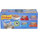 Friskies Shreds Variety Pack Canned Cat Food, 5.5-oz, case of 32