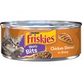 Friskies Meaty Bits Chicken Dinner in Gravy Canned Cat Food
