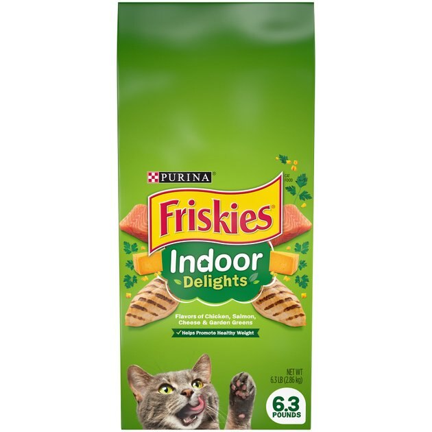 FRISKIES Indoor Delights Dry Cat Food, 6.3lb bag