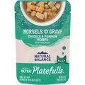 Natural Balance Platefulls Chicken & Pumpkin Formula in Gravy Grain-Free Cat Food Pouches, 3-oz pouch, case of 24
