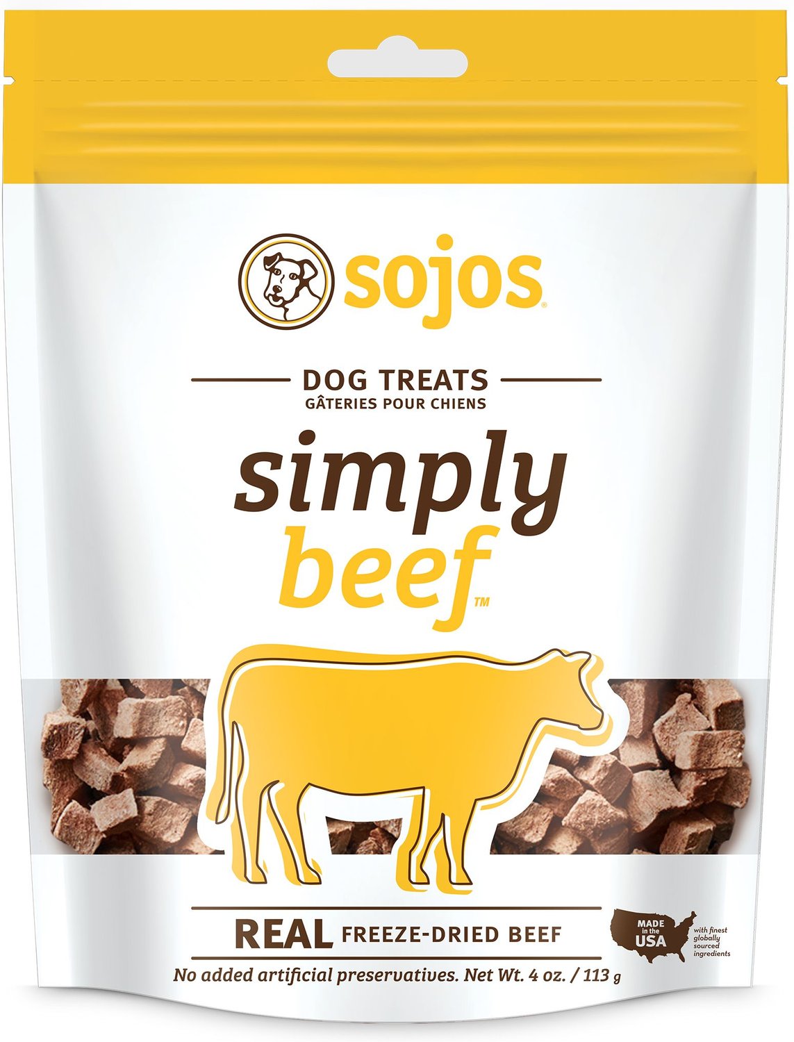 SOJOS Simply Beef Freeze-Dried Dog 