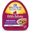 Wellness Petite Entrees Mini-Filets with Tender Turkey, Green Beans & White Sweet Potatoes in Gravy Grain-Free Wet Dog Food, 3-oz, case of 24