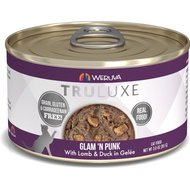 Weruva Truluxe Glam 'N Punk with Lamb & Duck in Gelee Grain-Free Canned Cat Food, 3-oz, case of 24