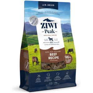Ziwi Peak Beef Air-Dried Dog Food, 2.2-lb bag