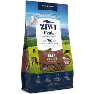 Ziwi Peak Beef Grain-Free Air-Dried Dog Food, 5.5-lb bag