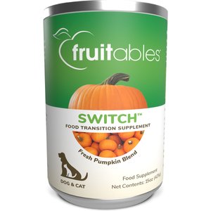 Fruitables Switch Pet Food Transition Dog & Cat Supplement, 15-oz, case of 12