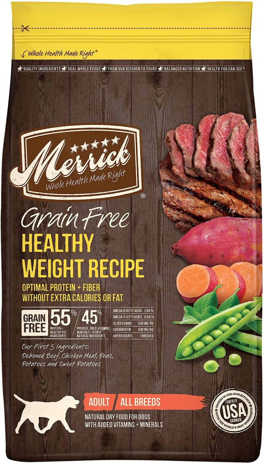 Merrick Grain-Free Healthy Weight Recipe Dry Dog Food, 25-lb bag