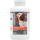 Nutramax Cosequin Maximum Strength Plus MSM Chewable Tablets Joint Supplement for Dogs, 250-count