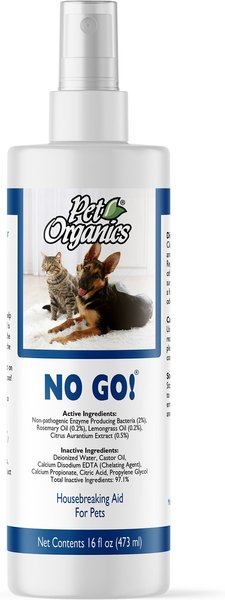 NaturVet Pet Organics No Go! House Breaking Aid for Dogs & Cats, 16-oz bottle slide 1 of 2