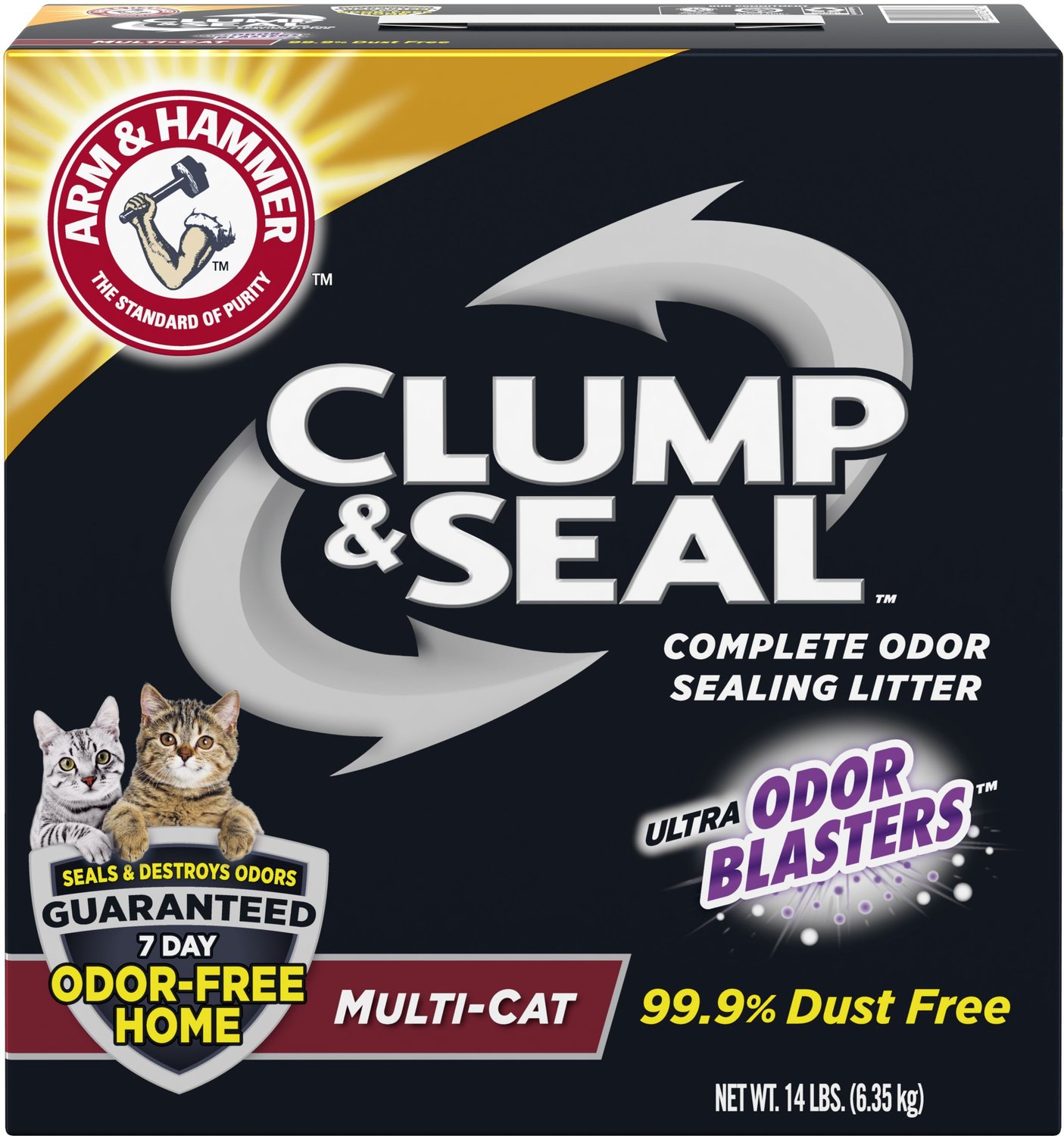 arm & hammer dust free cat litter