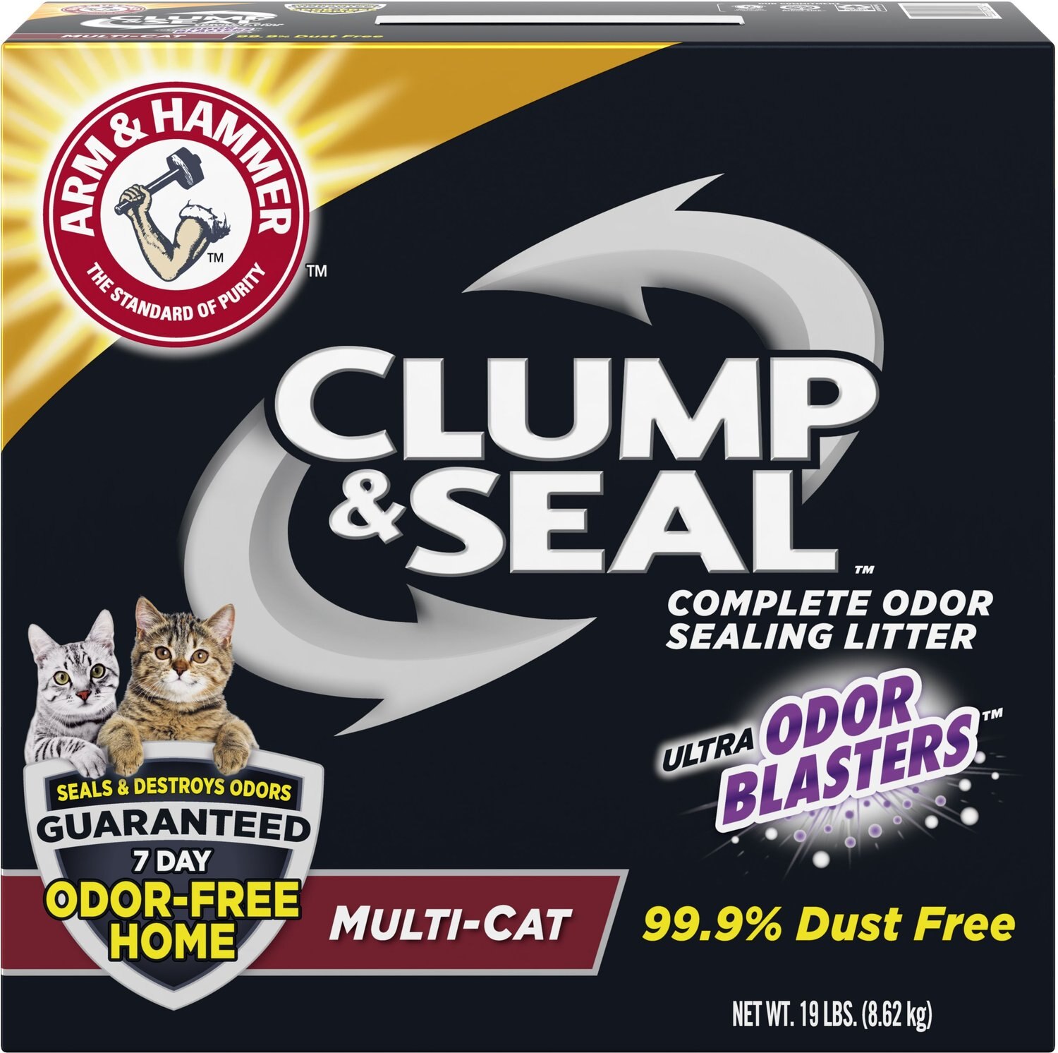 ARM & HAMMER LITTER Clump & Seal MultiCat Scented Clumping Clay Cat