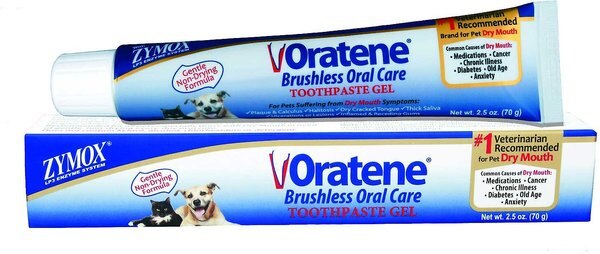 Oratene Brushless Oral Care Dog & Cat Dental Gel, 2.5-oz tube slide 1 of 7
