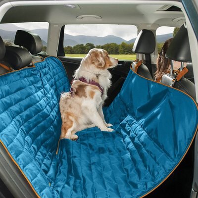 Kurgo Loft Dog Hammock Blue Chewy Com - Car Seat Cover For Dogs Hammock