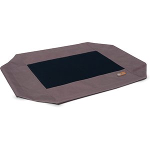 K&H Pet Products Replacement Cot Cover for Elevated Dog Bed, Chocolate, Medium