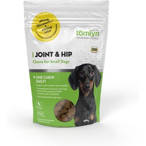 Tomlyn Joint & Hip Chicken Flavored Soft Chews Joint Supplement for Small Dogs, 30 count
