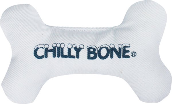 Multipet Chilly Bone Dog Chew Toy, Color Varies, Small slide 1 of 5