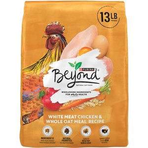 Purina Beyond Simply White Meat Chicken & Whole Oat Meal Recipe Dry Cat Food, 13-lb bag