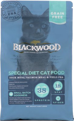 Blackwood Duck Meal, Salmon Meal & Field Pea Grain-Free Dry Cat Food, slide 1 of 1