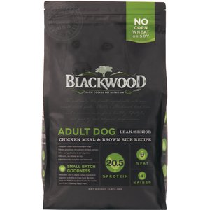 Blackwood Chicken Meal & Rice Recipe Lean Diet Adult Dry Dog Food, 5-lb bag