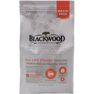 Blackwood Salmon Meal & Field Pea Recipe Grain-Free Dry Dog Food, 5-lb bag