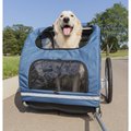 PetSafe Happy Ride Steel Cat & Dog Bicycle Trailer, Large