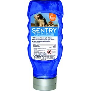 Sentry Flea & Tick Tropical Breeze Shampoo for Dogs, 18-oz bottle