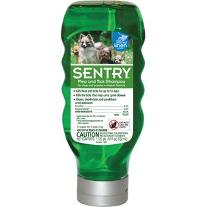 Sentry Flea & Tick Sunwashed Linen Shampoo for Dogs, 18-oz bottle