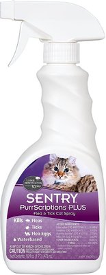 Sentry PurrScriptions Topical Flea & Tick Spray for Cats, slide 1 of 1