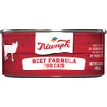 Triumph Beef Formula Canned Cat Food, 5.5-oz, case of 24