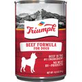 Triumph Beef Formula Canned Dog Food, 13.2-oz, case of 12