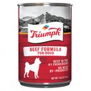 Triumph Beef Formula Canned Dog Food, 13.2-oz, case of 12