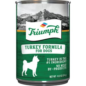 Triumph Turkey Formula Canned Dog Food, 13.2-oz, case of 12