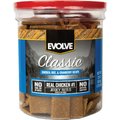 Evolve Classic Chicken, Rice & Cranberry Recipe Dog Treats, 22-oz jar
