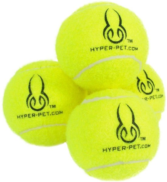 Hyper Pet 4 Pack of Balls for Dogs, Green, Regular slide 1 of 6