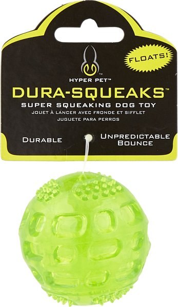 Hyper Pet Dura-Squeaks Dog Chew Toy, Ball slide 1 of 11
