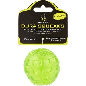 Hyper Pet Dura-Squeaks Dog Chew Toy, Ball