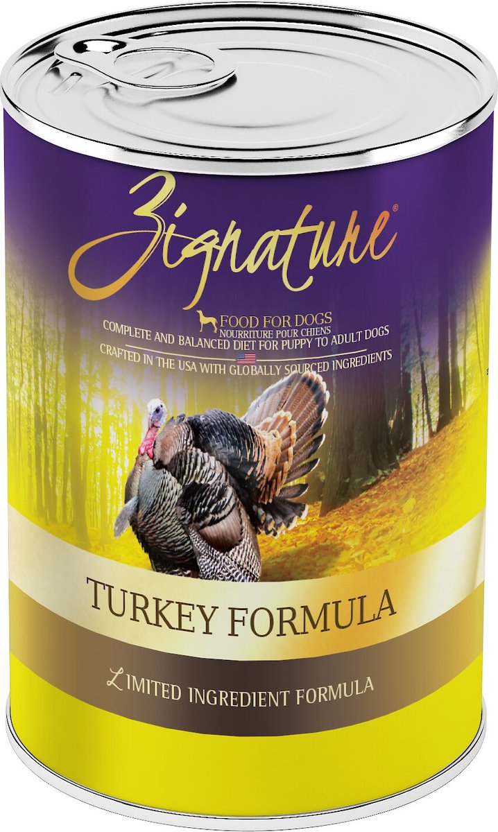 Zignature Turkey Limited Ingredient Formula Grain-Free Canned Dog Food