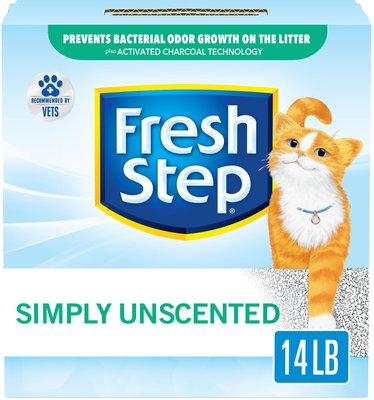 Fresh Step Simply Unscented Clumping Clay Cat Litter, slide 1 of 1